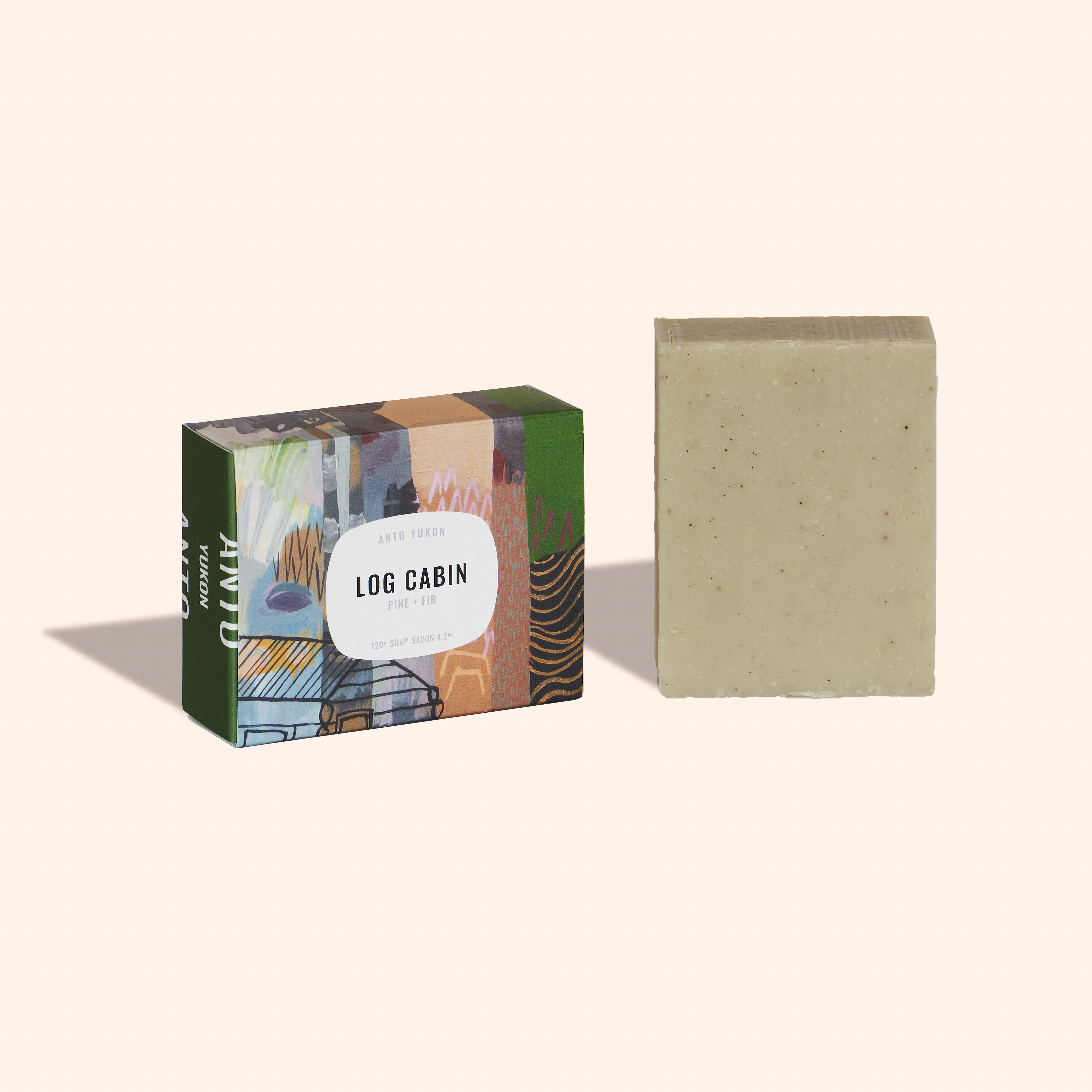 Log Cabin Bar Soap